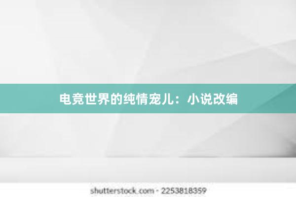 电竞世界的纯情宠儿：小说改编