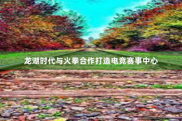 龙湖时代与火拳合作打造电竞赛事中心